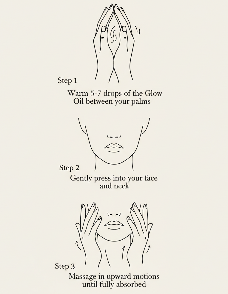 How to use The Glow Oil